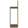 vidaXL Log Holder Honey Brown 13.2x11.8x43.3" Solid Wood Pine