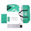 vidaXL Pool Tent with Removable Fly & Mesh Walls Sea Green 243.3x209.4"