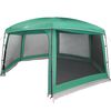 vidaXL Pool Tent with Removable Fly & Mesh Walls Sea Green 263.8x232.3"