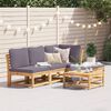 vidaXL Garden Lounge Set Dark grey
