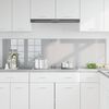 vidaXL Kitchen Backsplash 2 pcs Light Grey 35.43 x 19.69 in
