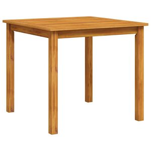 vidaXL Dining Table Durable Square Rustic Dining Table