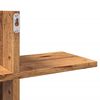 vidaXL Wall Shelf Old Wood 49.0x7.1x23.8" Engineered Wood