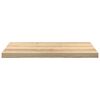 vidaXL Window Sills 2 pcs Untreated 31.5x15.7x0.8" Solid Wood Oak