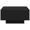 vidaXL Coffee Table Black Oak 35.43 x 23.62 x 12.20 in Engineered Wood