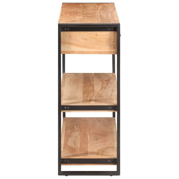 vidaXL Sideboard 47.2"x11.8"x29.5" Solid Acacia Wood