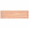 vidaXL Wall Shelf Light brown Solid oak wood 55.1 in Foldable