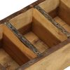 vidaXL Tray with Storage Brown 30 x 14 x 9 cm