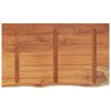 vidaXL Bathroom Countertop Natural Wood Solid Acacia Wood 35.4x23.6x1.5 in