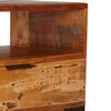 vidaXL Tv Stand Multicolour Solid reclaimed wood and metal Medium
