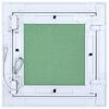 vidaXL Access Panel White 11.8"x 11.8" Aluminium and Plasterboard