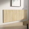 vidaXL Wall Headboard Sonoma Oak 94.5x0.6x31.5" Engineered Wood