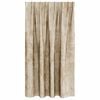 vidaXL Velvet Curtains 2 pcs Cream 55.12 x 55.12 in Velvet