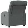 vidaXL Massage Recliner Chair Dark Grey