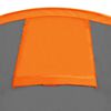 vidaXL Camping Tent 4 Persons Gray and Orange