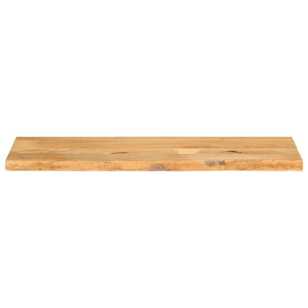 vidaXL Table Top Natural Solid mango wood 39.4x11.8 in Durable
