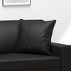 vidaXL Throw Pillow Black