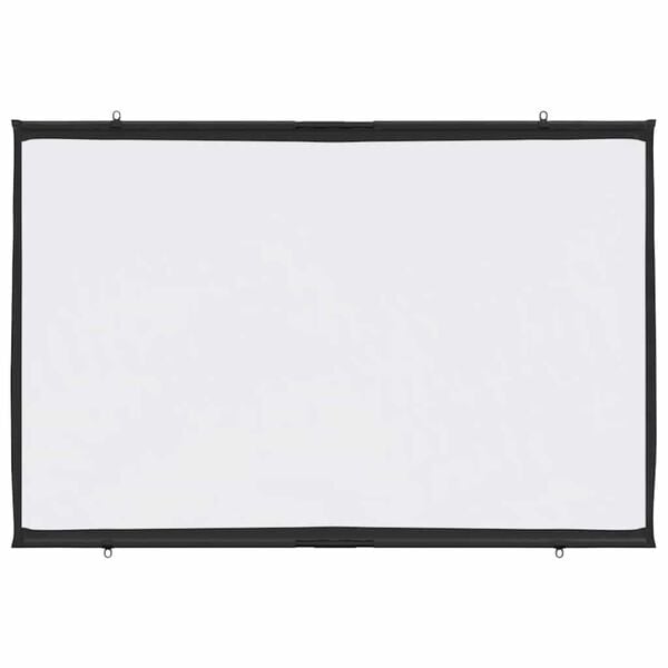 vidaXL Projection Screen Wall-Hanging 72 Inch 16:9