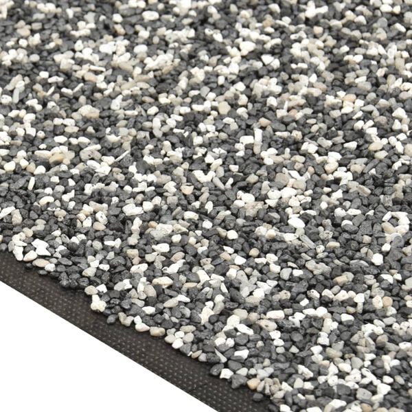 vidaXL Stone Liner Grey Nonwoven PP fleece, drink-safe glue 98.4 x 23.6 in