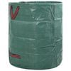 vidaXL Garden Waste Bags 12 pcs Green 45 x 45 x 76 cm Polypropylene