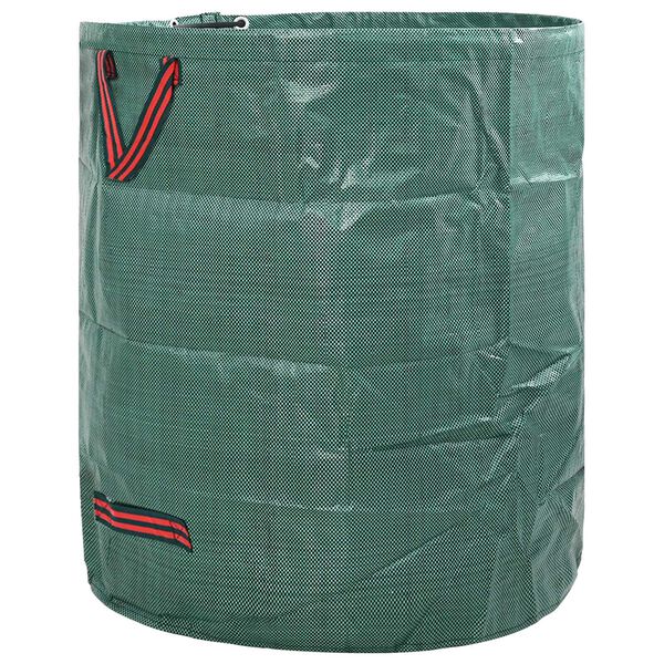 vidaXL Garden Waste Bags 12 pcs Green 45 x 45 x 76 cm Polypropylene