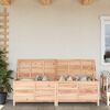 vidaXL Garden Storage Box Natural Solid Fir Wood Large