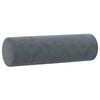 vidaXL Throw Pillow Dark grey Velvet (100% polyester) 5.9 in x 19.7 in