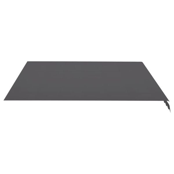 vidaXL Replacement Awning Fabric Anthracite 100% Polyester with PU coating