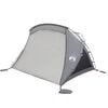 vidaXL Beach Tent 2-Person Grey Waterproof