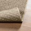 vidaXL Rug Beige Polypropylene 94.5 x 133.9 in Durable Area Rug
