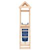vidaXL Outdoor Playset Natural Wood Solid Pine Wood Large Durable
