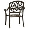 vidaXL Bistro Set Bronze Cast aluminum Medium Durable Bistro Set