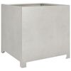 vidaXL Garden Planter Stainless Steel 19.7 in x 19.7 in x 19.7 in Durable