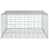 vidaXL Gabion Basket Silver Galvanized Iron Large Durable