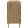 vidaXL Sink Cabinet Artisan oak Engineered wood Medium Sink Cabinet