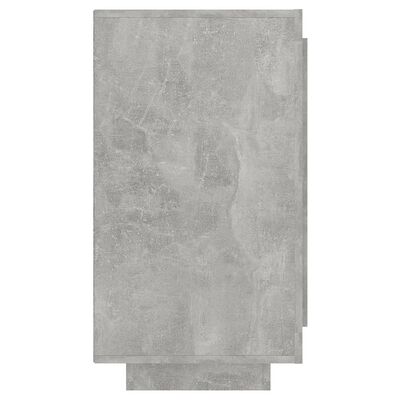 vidaXL Sideboard Concrete Gray 31.5"x15.7"x29.5"