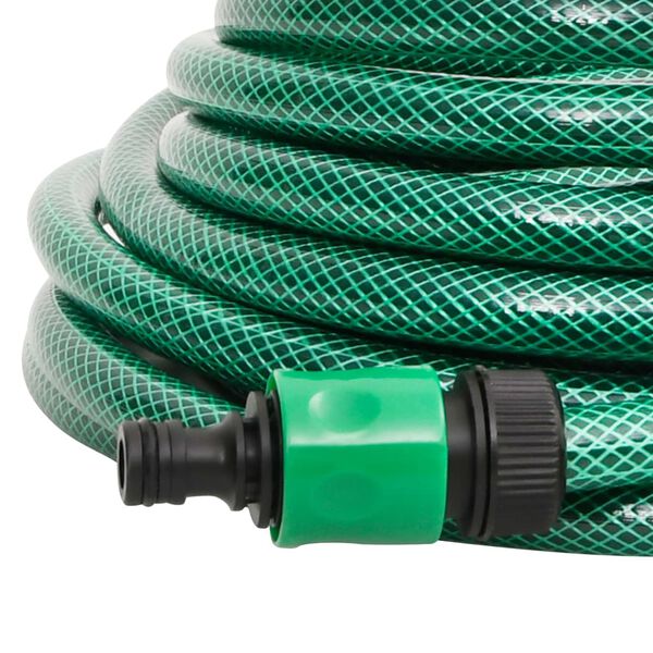 vidaXL Pool Hose Green PVC 30 ft Tough 30ft PVC Pool Hose Other