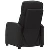 vidaXL Recliner Black Faux leather, plywood, iron Standard