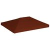 vidaXL Gazebo Top Cover 9.1 oz/yd² 9.8'x13.1' Terracota