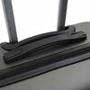 vidaXL Suitcase 3 pcs Dark Grey 19.69 x 12.20 x 30.71 in ABS Plastic