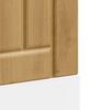 vidaXL Dishwasher Panel Artisan oak Engineered wood Standard Durable