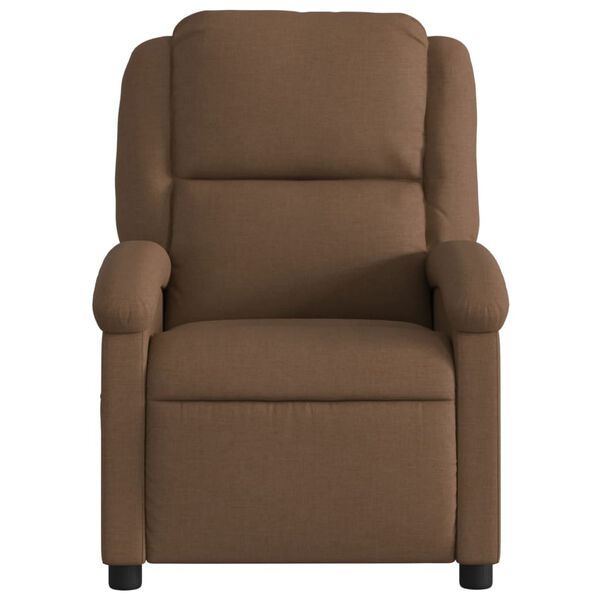 vidaXL Massage Recliner Chair Brown