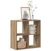 vidaXL Bookcase Artisian Oak Engineered Wood Medium Bookcase