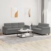 vidaXL Sofa Set Dark Grey