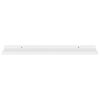 vidaXL Wall Shelf Set of 4 White MDF Medium Wall mounting Wall Shelf