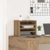 vidaXL Desk Organiser artisan oak 36 x 26 x 29.5 cm Engineered wood