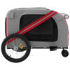 vidaXL Pet Bike Trailer Red Oxford Fabric Small Durable