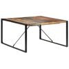 vidaXL Dining Table Mixed wood tones Solid reclaimed wood Large Durable