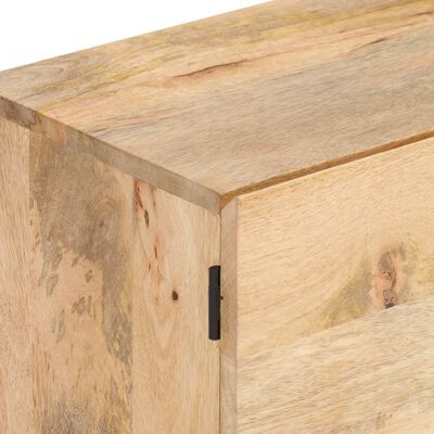 vidaXL Sideboard 57.1"x11.8"x23.6" Solid Mango Wood