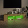 vidaXL TV Cabinet Sonoma Oak Engineered Wood Standard TV Cabinet